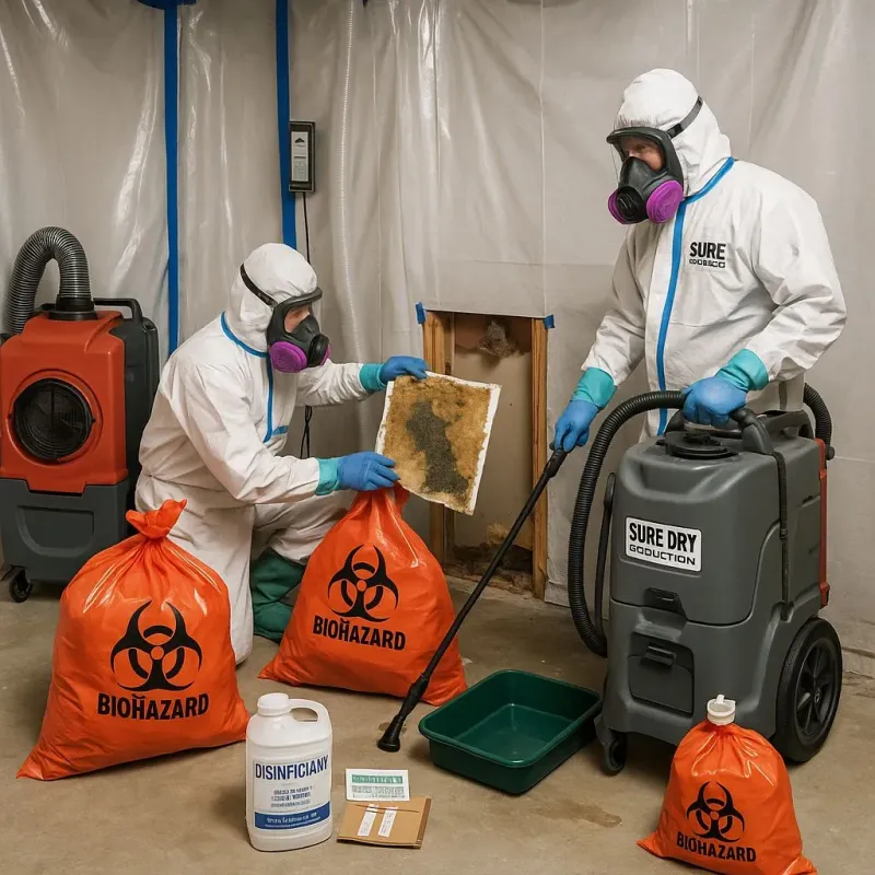Contaminated Water Handling Protocols process in Riverbend, WA