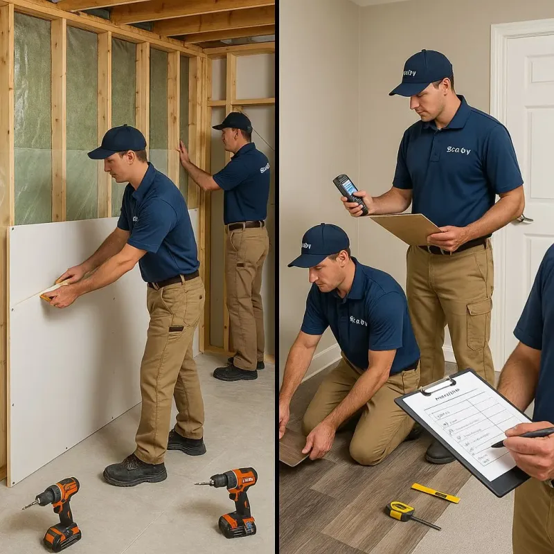 Repairs and Reconstruction process in Riverbend, WA